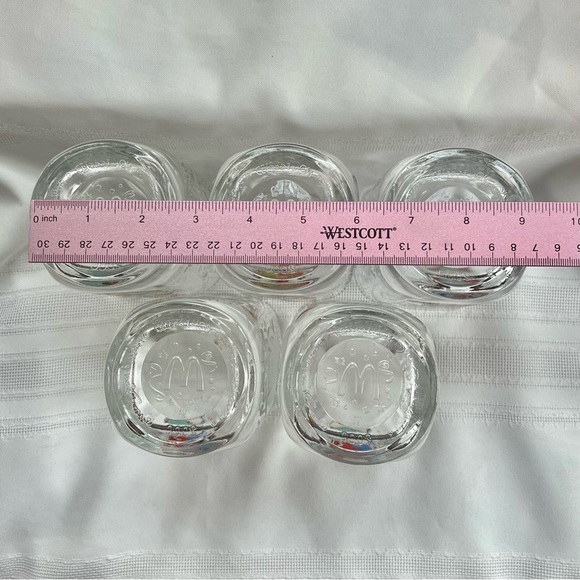 Disney McDonald’s Glasses FOUR PARKS 
Celebration 2000 Set‎ of 5 EUC - Picture 13 of 14